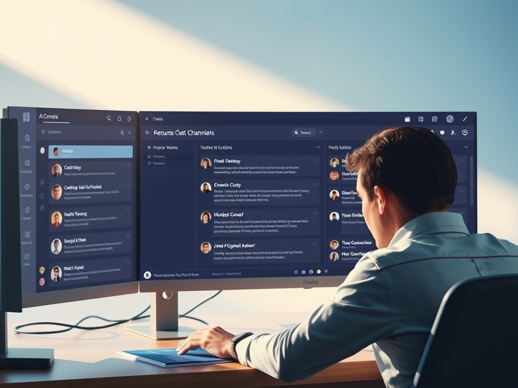 Organizing Microsoft Teams  chat and channels into sections